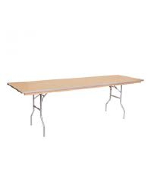 8ft wood tables