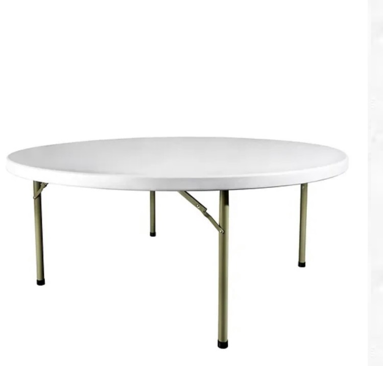 Round plastic 60 tables