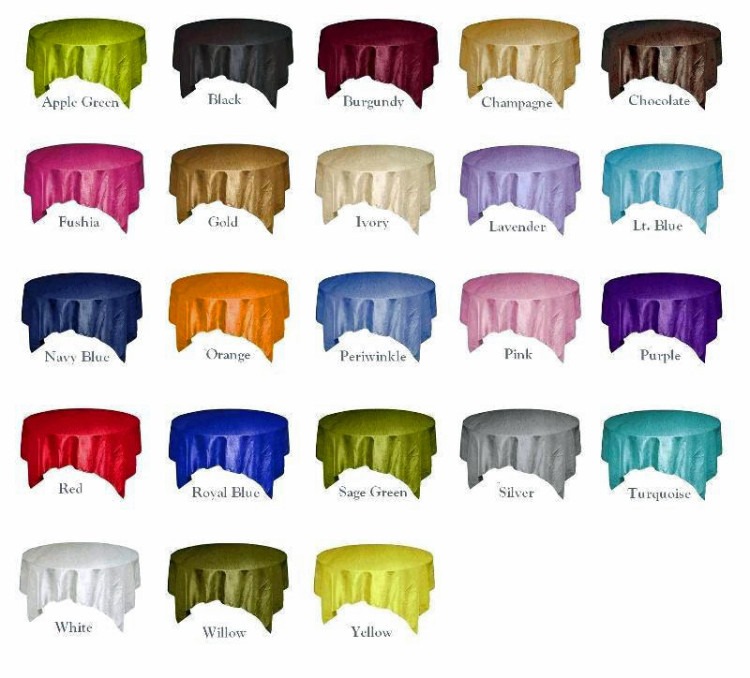 Linens rentals and runners rentals