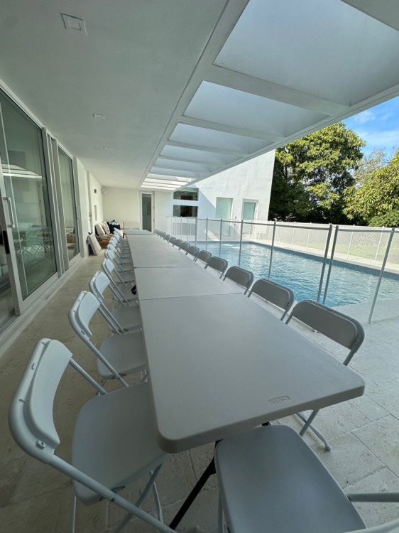 Tables and Chairs Rentals