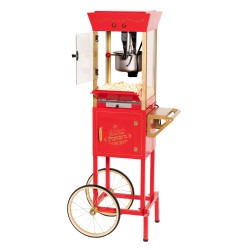 popcorn20cart 1752511469 Popcorn Machine 40 servings with supply